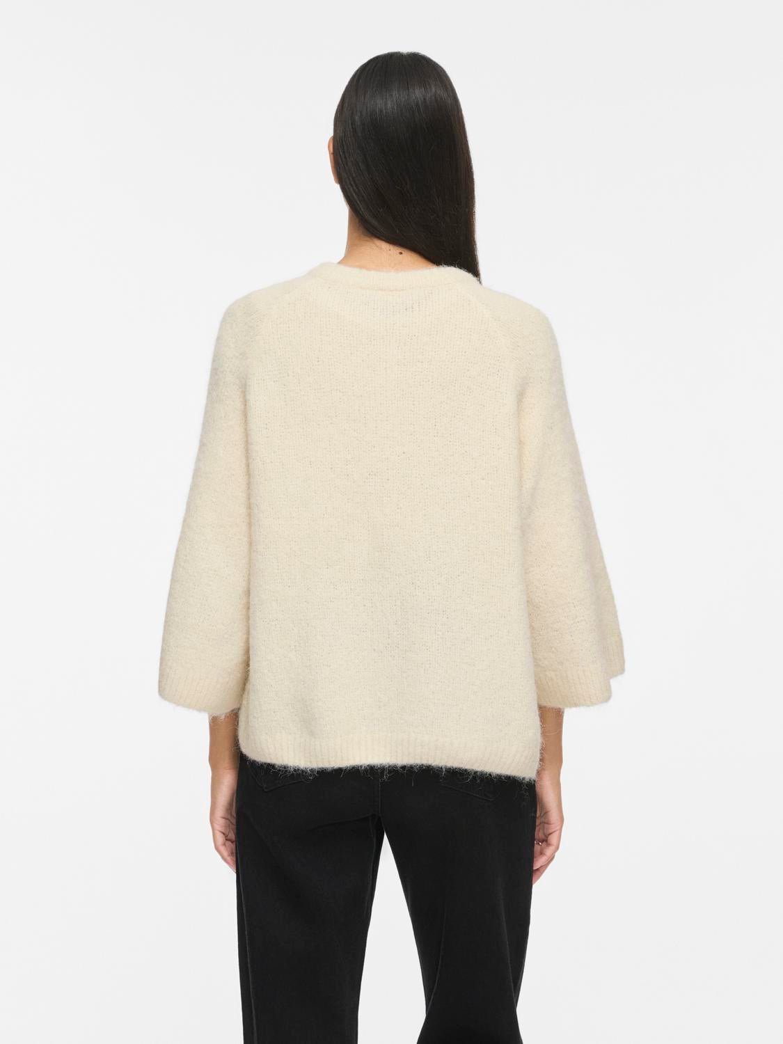 VIBOWS Knitted Cardigan - Birch - VERO MODA & VILA Bergvik